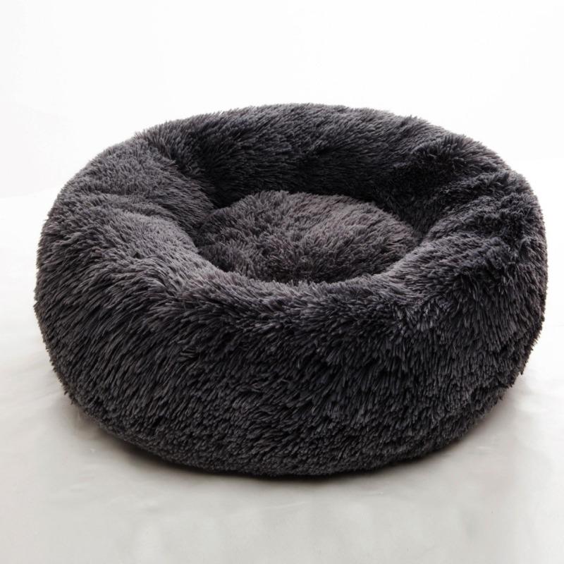 Stornfield | PawNest Soothing Donut Cat Bed | Round Plush Kennel | Stress-Reducing and Comfortable | Perfect for Cats and Small Dogs