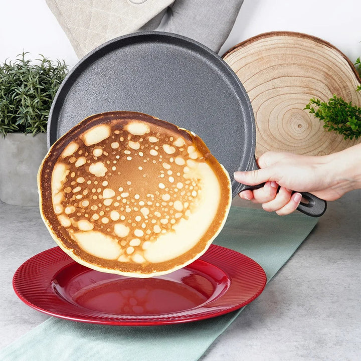 Cast iron pan 26 cm for even frying results | Stornfield