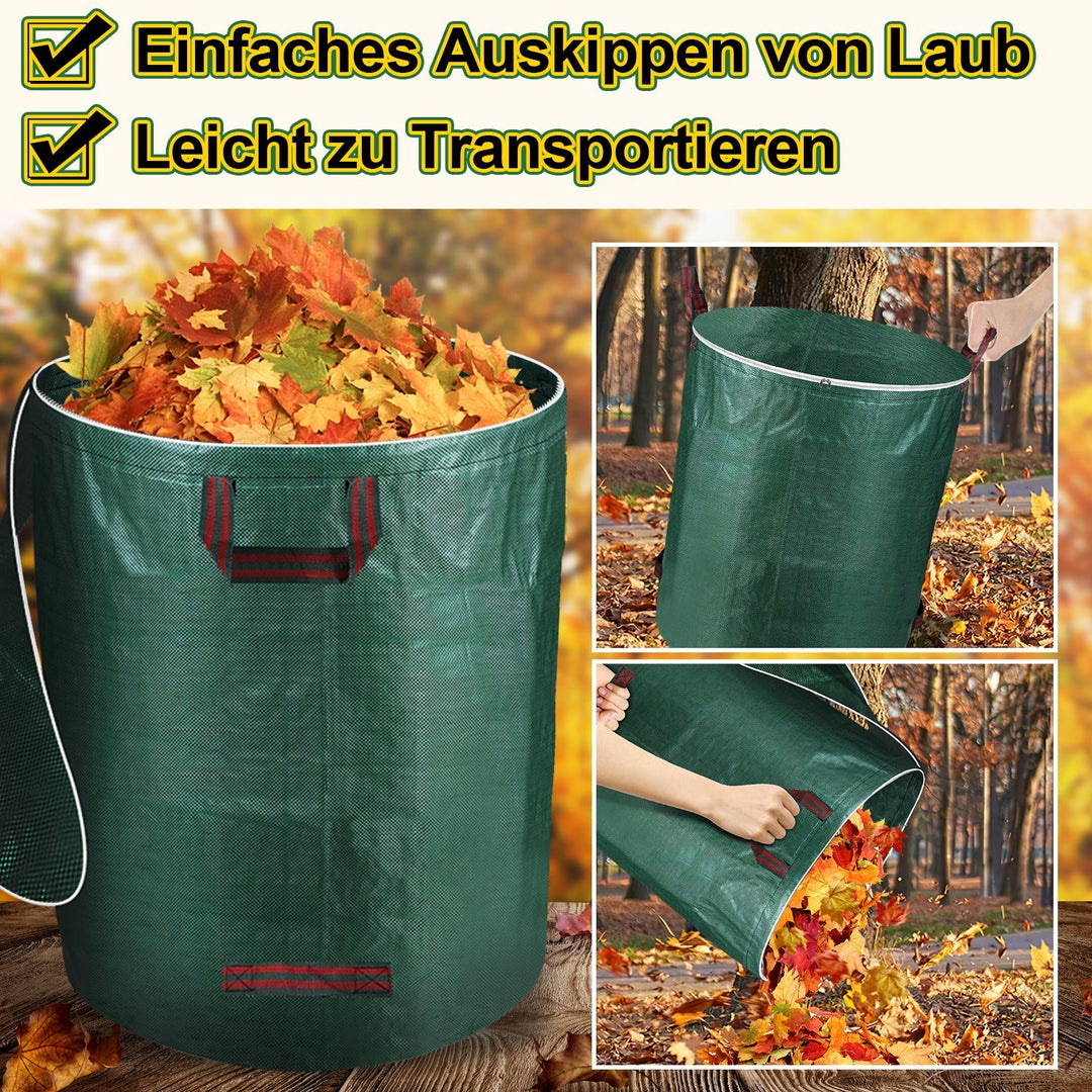 Garden waste bag garden sack 272L with lid | Stornfield