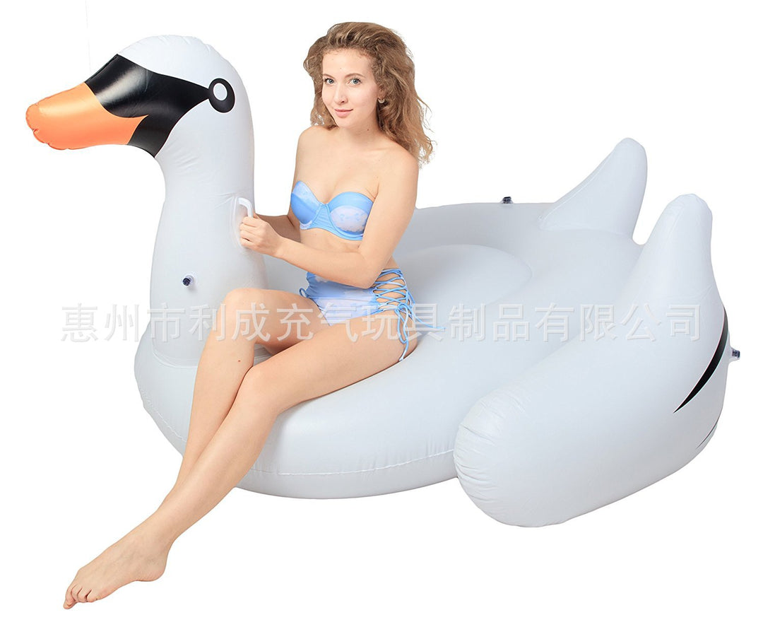 Unisex inflatable swan float Stornfield