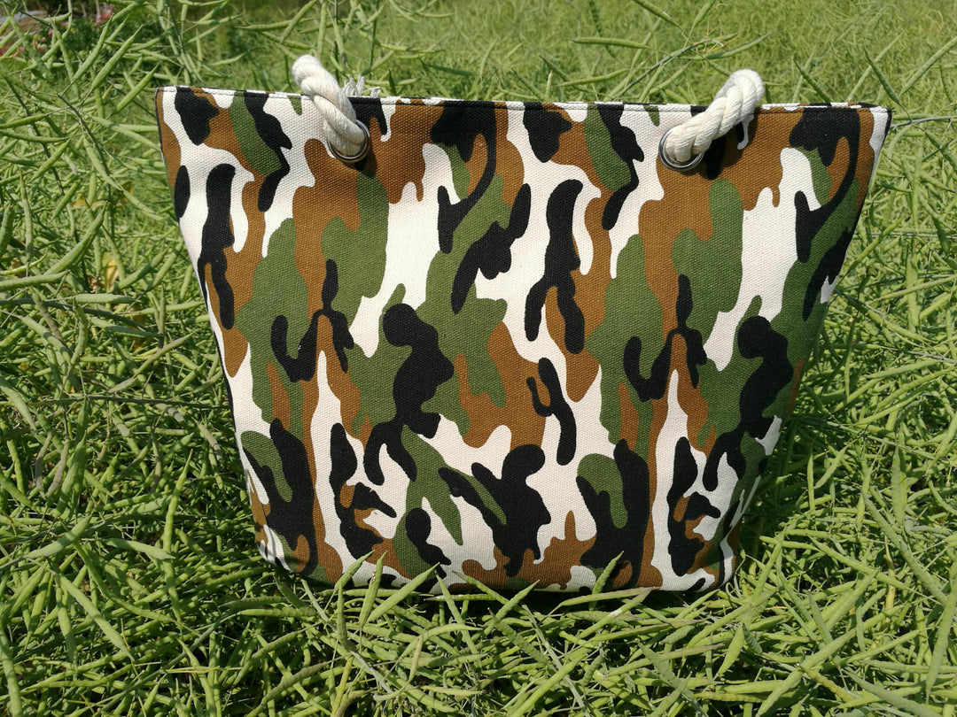 Camouflage Bags Made Of Sturdy Cotton Fabric Stornfield