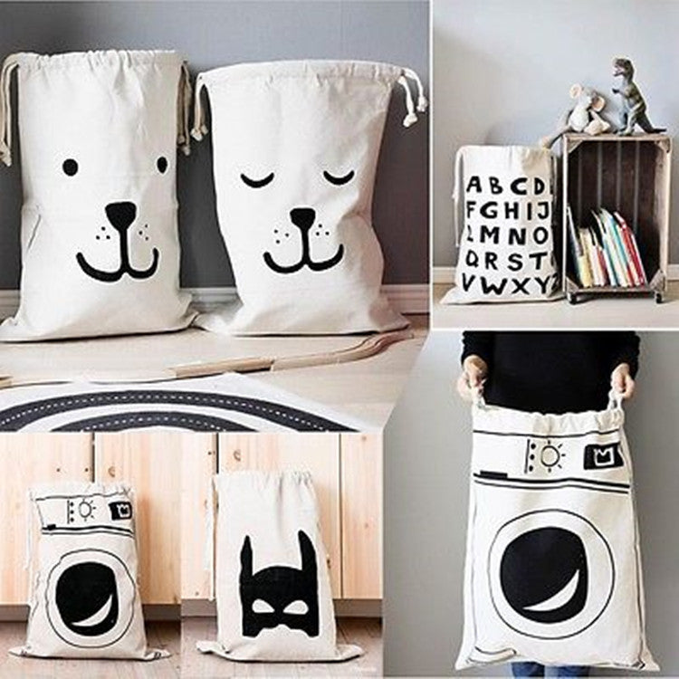 Storage bag with cute panda motif Stornfield