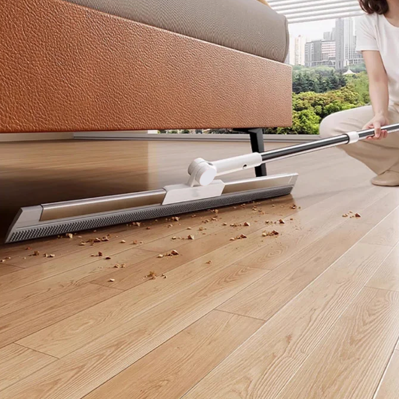 Floor wiper with rubber lip & TPE bristles | Stornfield