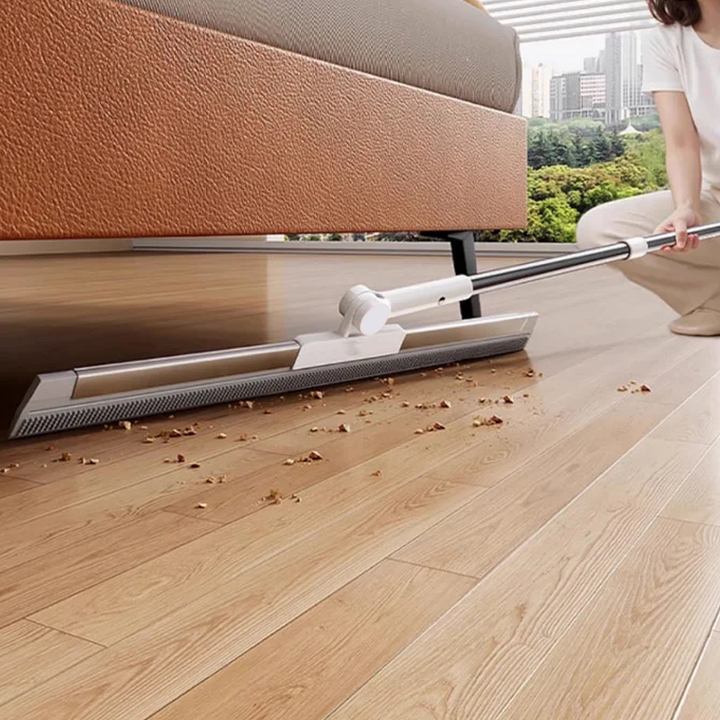 Floor wiper with rubber lip & TPE bristles | Stornfield