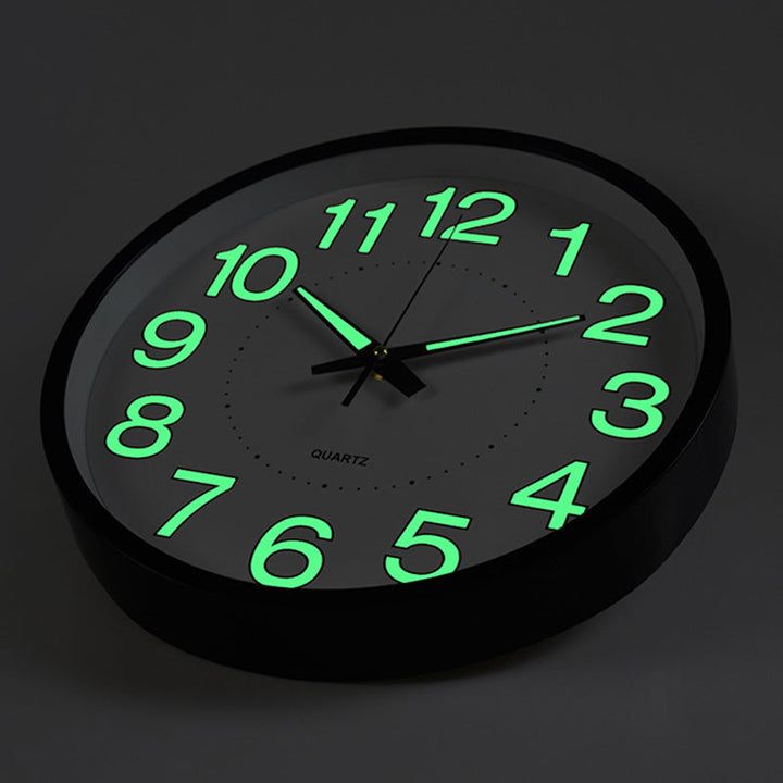 Stornfield | Silent Luminous Wall Clock for Classroom 30cm