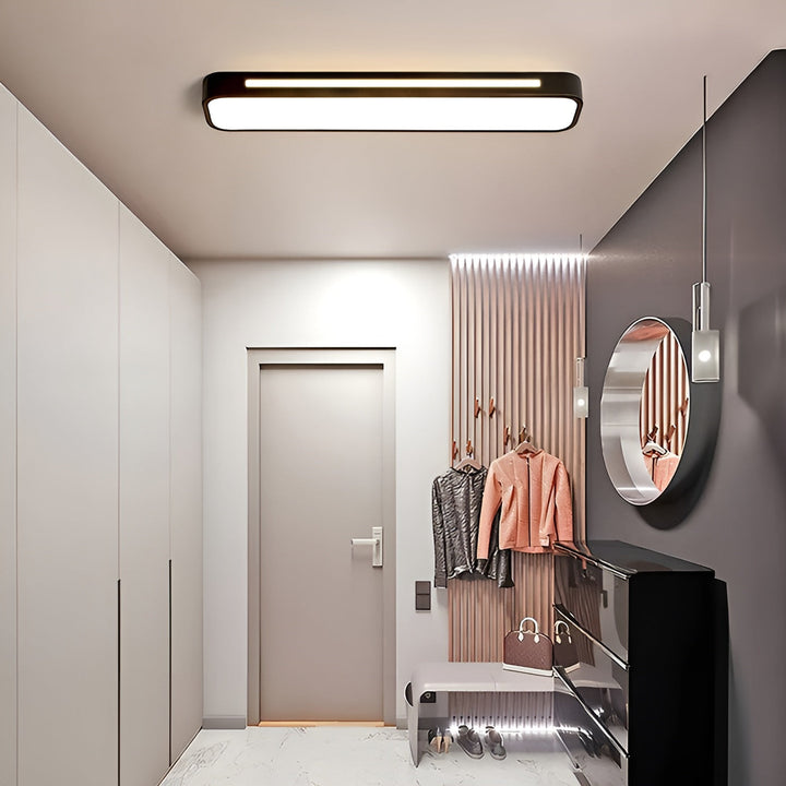 Rectangular Ceiling Light – Clear Lines & Modern Design | Perfect for Living Room and Dining Area | Stornfield