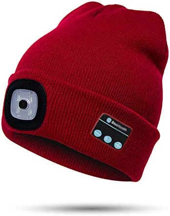 Stornfield | Bonnet Bluetooth Lumineux Casque Sans Fil