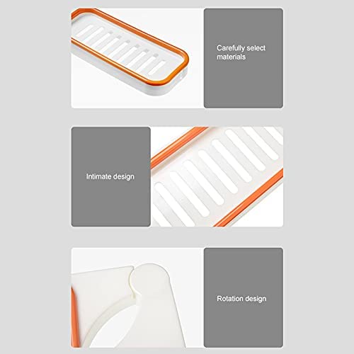 Bathroom 180° Rotatable Corner Punch-Free Rack | Stornfield