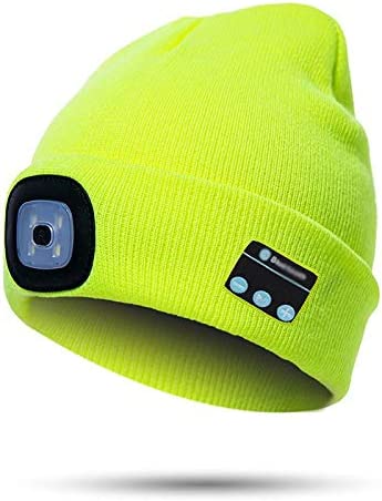 Stornfield | Bonnet Bluetooth Lumineux Casque Sans Fil