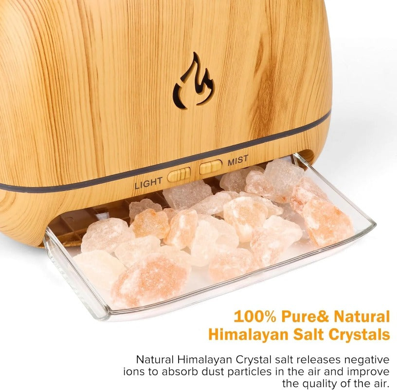 Woyuosn 3-in-1 Himalayan Salt Rock Scent Diffuser Stornfield