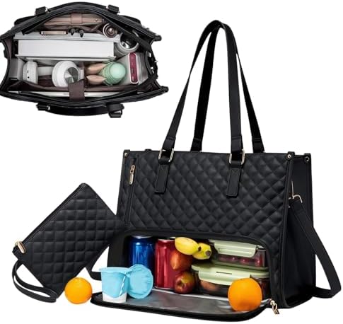 2-in-1 Insulated Lunch & Laptop Tote for Work & Travel | Stornfield
