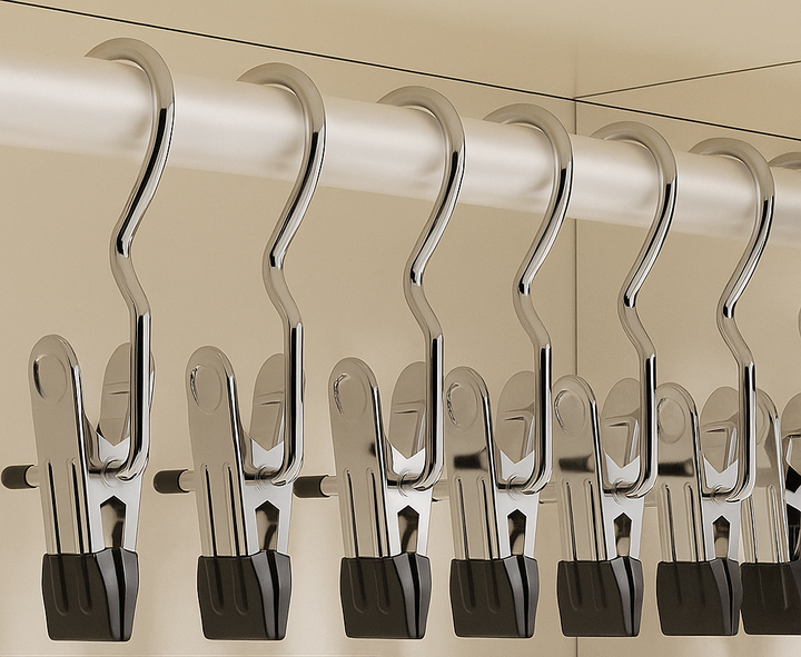 FlexiClip — Rustproof gentle hold for flawless laundry, anytime and anywhere | Stornfield