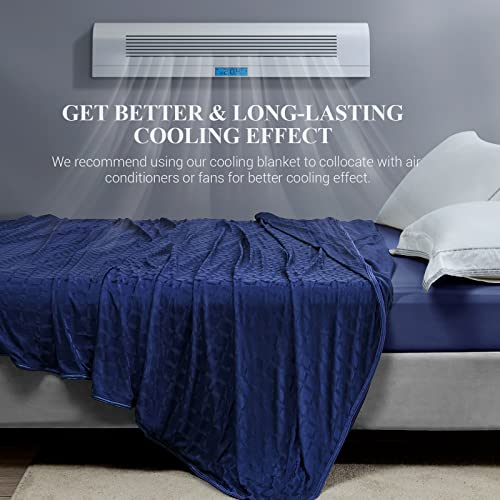 Q-Max > 0.5 Cooling Blanket – Double-Sided  Fabric for All-Season Comfort | Stornfield