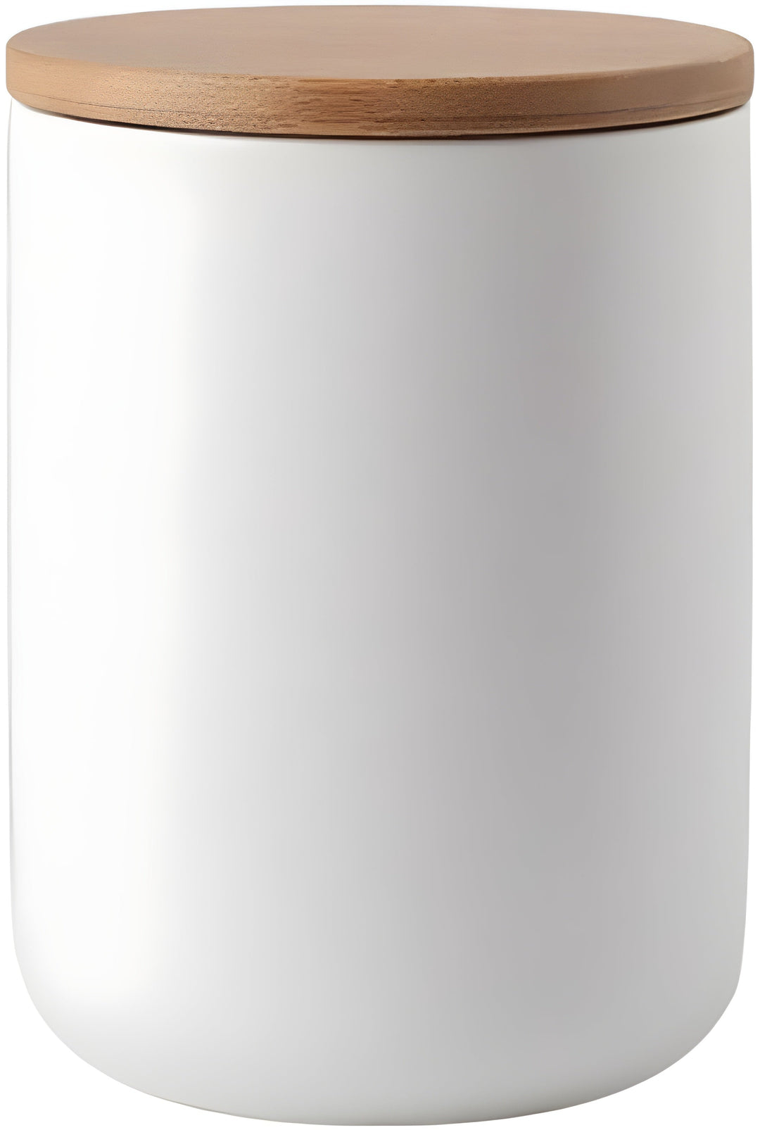 Ceramic storage container with bamboo lid – Natural design | Fresh storage for home | Stornfield