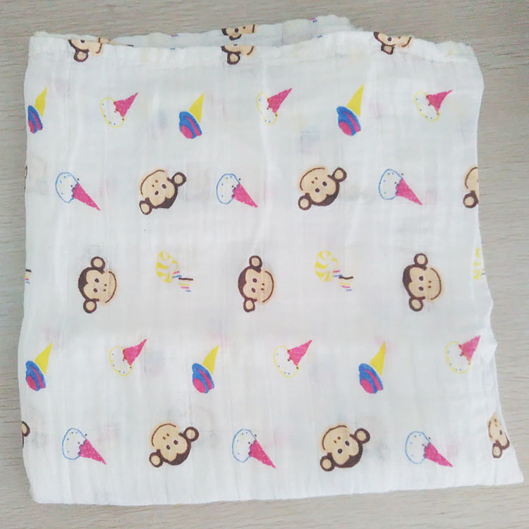 Cute Patterned Muslin Swaddle Blanket Stornfield