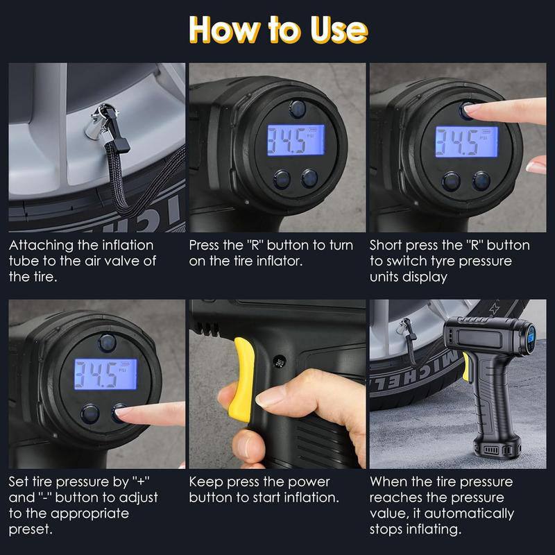 RiderPulse — Finally stress-free and safe: Inflate tires in record time | Stornfield