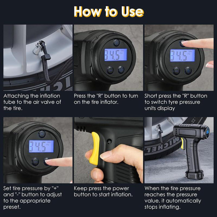 RiderPulse — Finally stress-free and safe: Inflate tires in record time | Stornfield