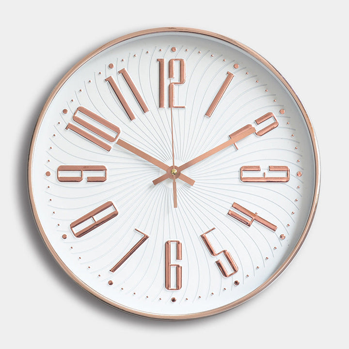 Stornfield | Large Letter Silent Classroom Clock 30cm Battery Operated