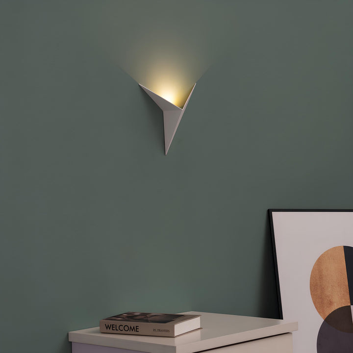 Modern Triangular Wall Lamp - TrigoLux | Stornfield