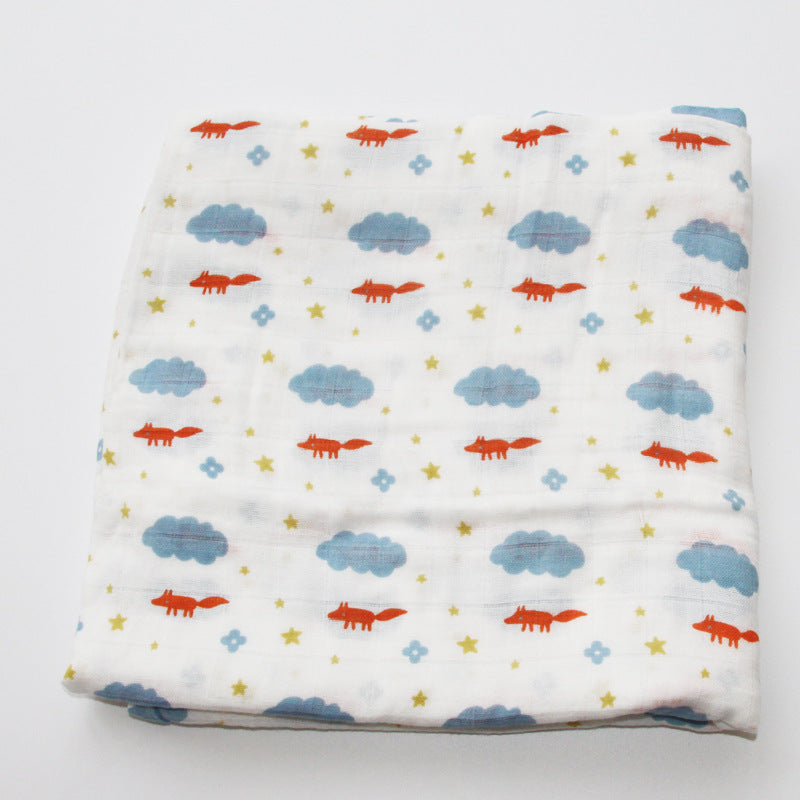 Cute Patterned Muslin Swaddle Blanket Stornfield