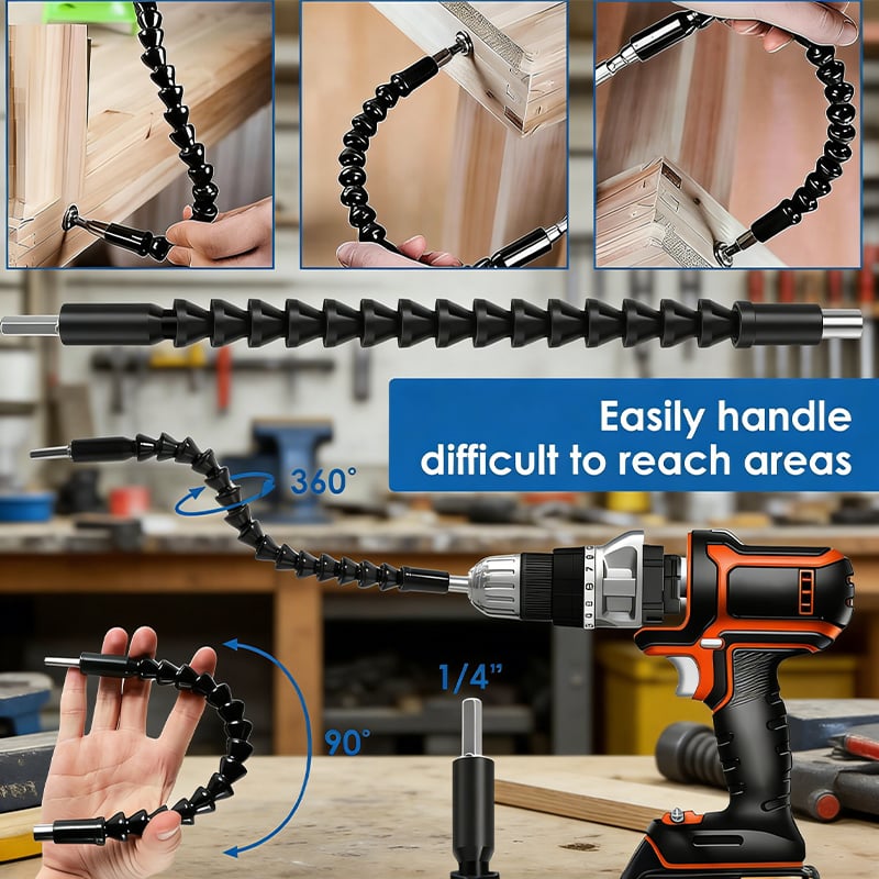 Drill machine angle attachment with accessory set | Stornfield