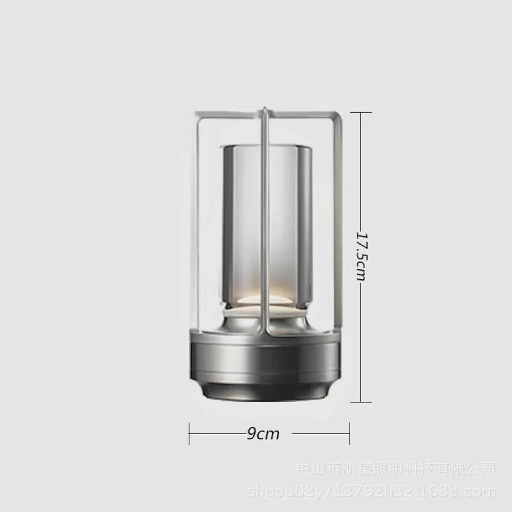 Waterproof and Portable Crystal Table Lamp - AuroraGlow | Stornfield