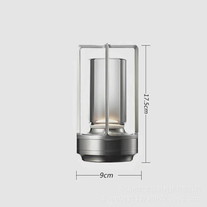 Waterproof and Portable Crystal Table Lamp - AuroraGlow | Stornfield