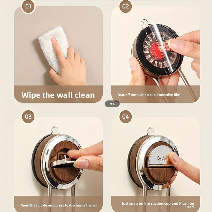 KeukenGrip Roll holder stainless steel paper towel holder with suction cup | Stornfield