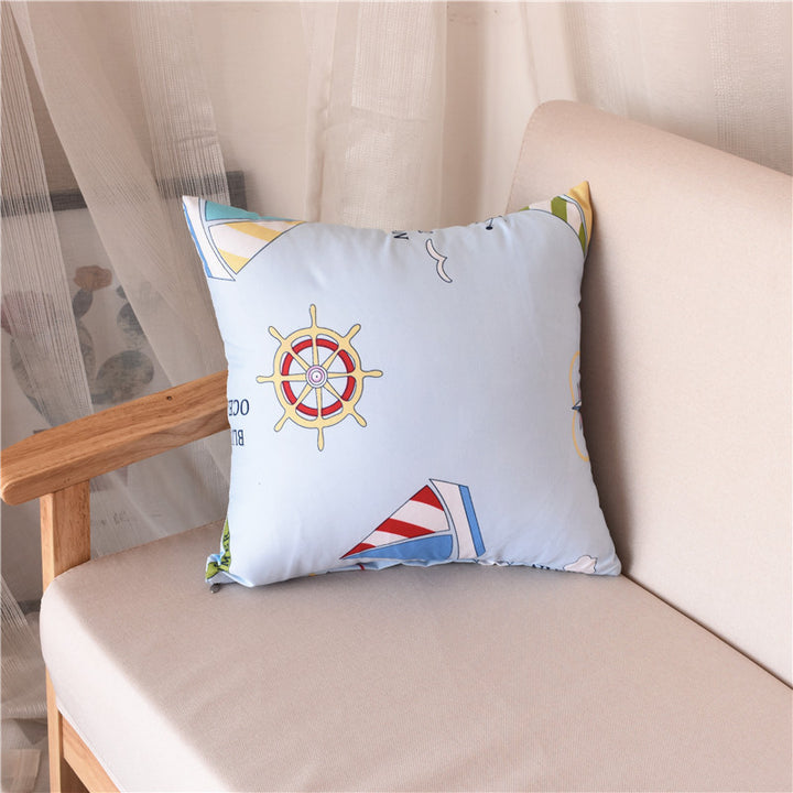 Women decorative patchwork cushion cover Stornfield