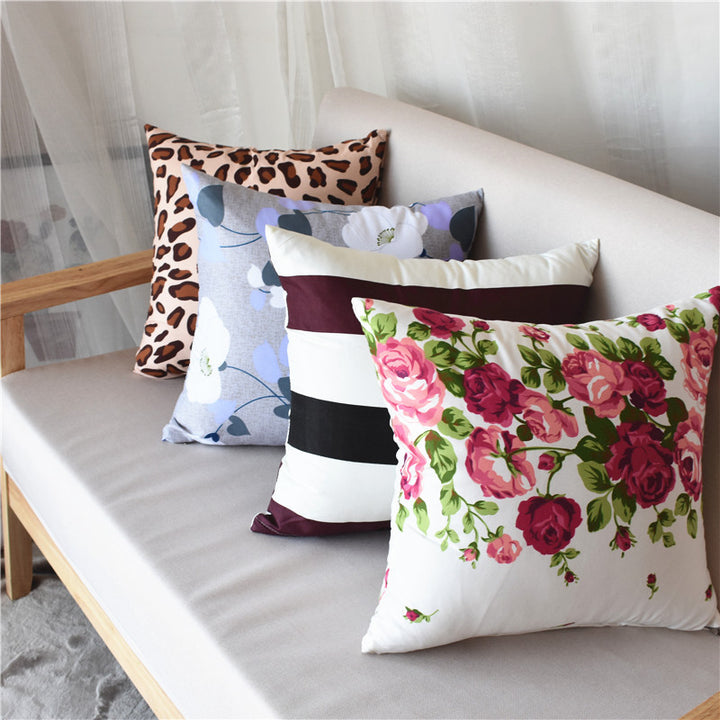 Women decorative patchwork cushion cover Stornfield