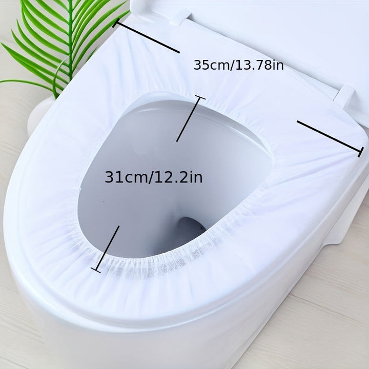 Disposable toilet seat cover with elastic 50/100 pcs | Stornfield
