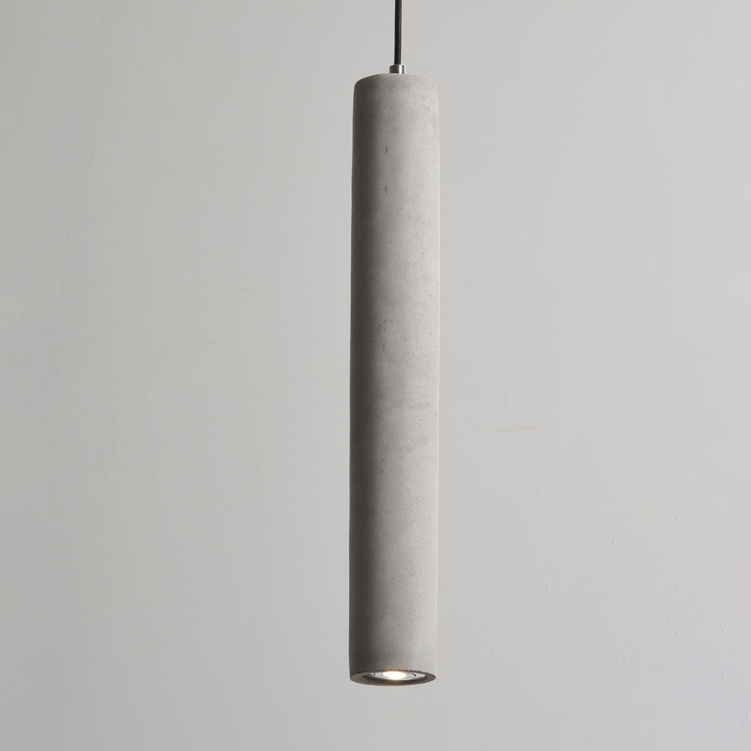 Stornfield | StoneCast Industrial Concrete Cylindrical Sconce | 1-Light | Smooth or Rough Surface