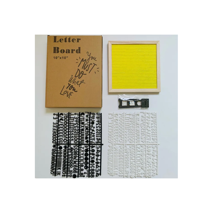 Stornfield | Felt Letter Board