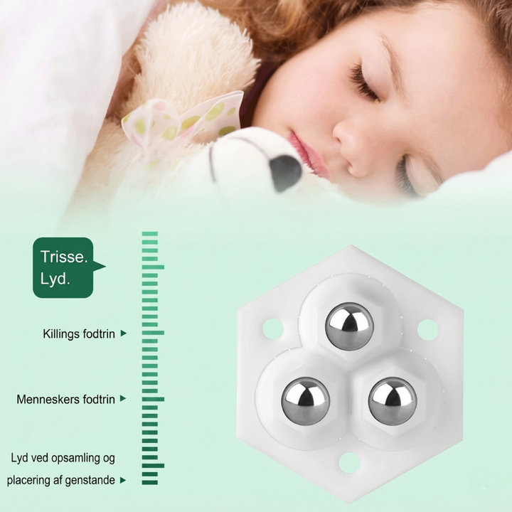 TriGlide 360° furniture wheels with bearings | Stornfield