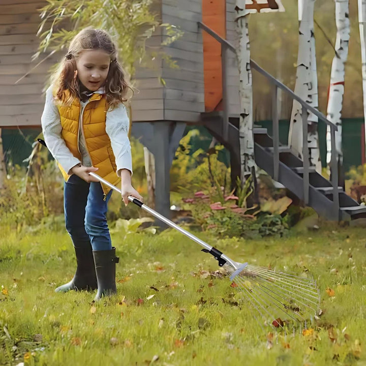 ergonomic garden rake for back-friendly work | Stornfield