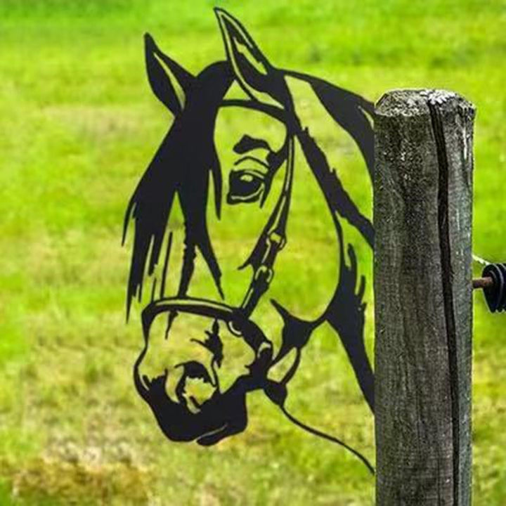Outdoor Garden Farm Peeping Goat Metal Artwork Indoor Decoration | Stornfield