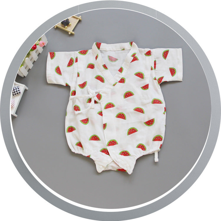 Cute Watermelon Print Baby Bodysuit Stornfield