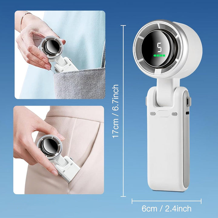 5-Speed Foldable Handheld Fan | Stornfield