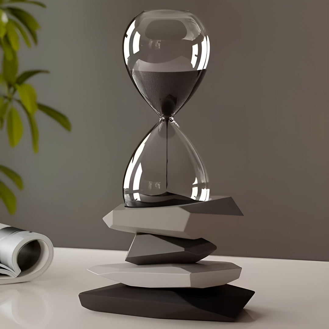 Minimalist Hourglass – Timeless & Decorative | Perfect for Living Room and Office | Stornfield