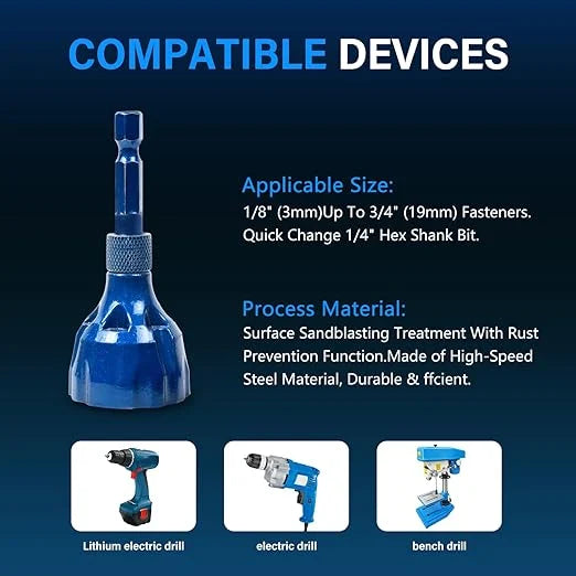 Deburring External Chamfer Tool with Tungsten Carbide Blade | Stornfield