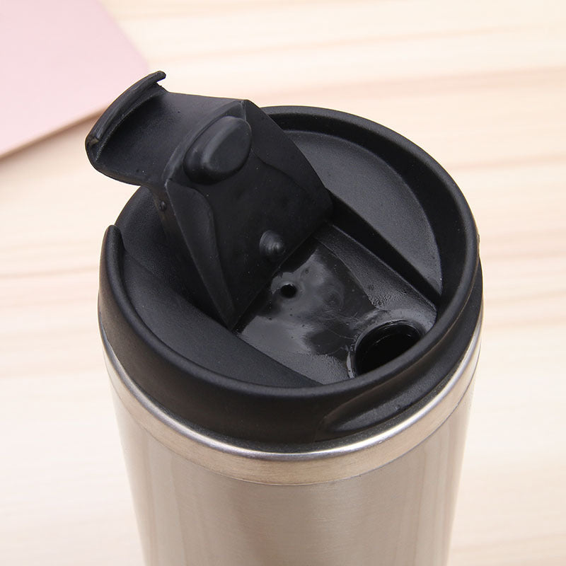 Women's thermal mug with spill-proof lid and double wall Stornfield