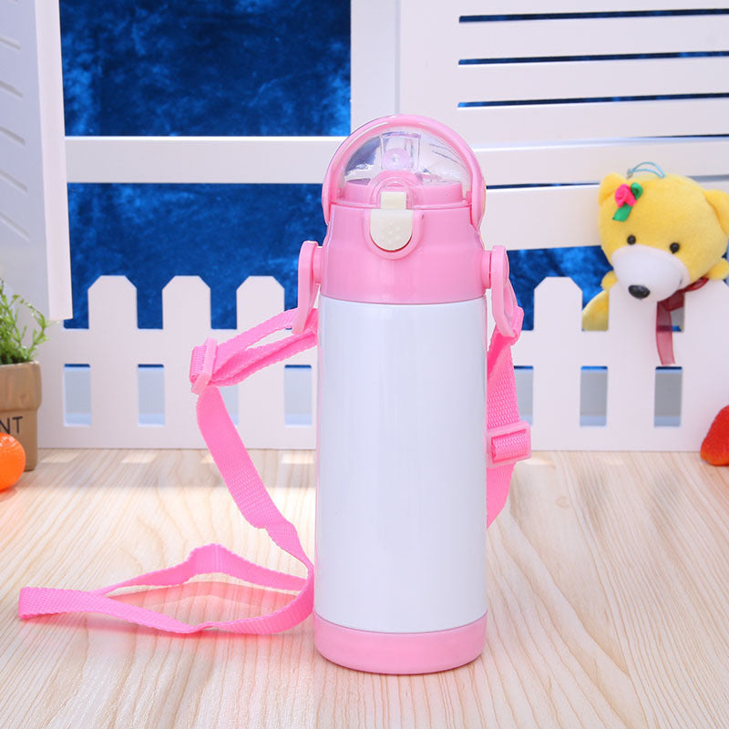 Ladies Practical Sports Water Bottle with Adjustable Carrying Strap Stornfield