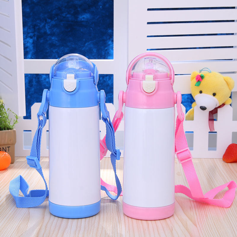 Ladies Practical Sports Water Bottle with Adjustable Carrying Strap Stornfield