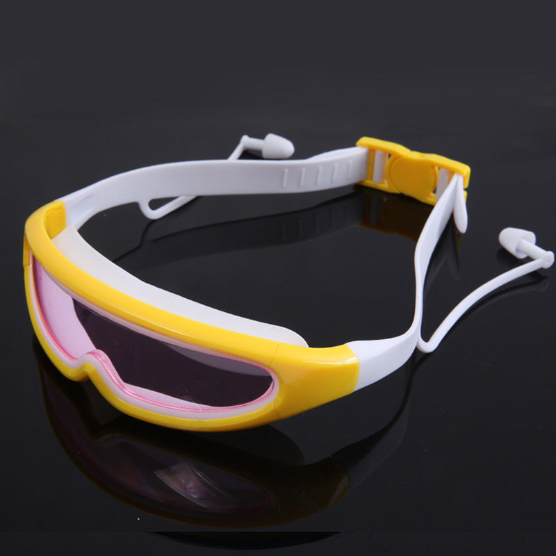 Sporty swimming goggles with adjustable wearing system Stornfield