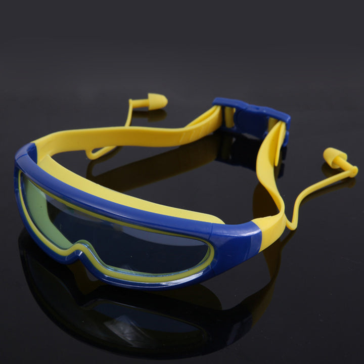 Sporty swimming goggles with adjustable wearing system Stornfield