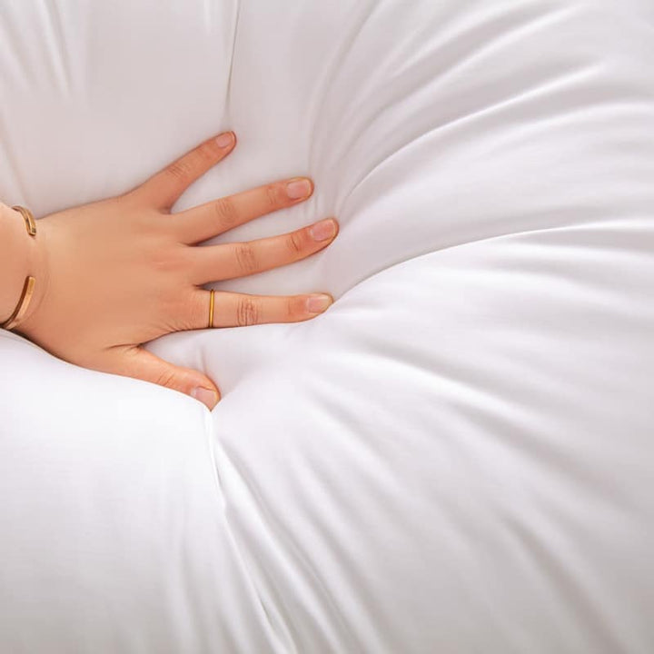 Bamboo pillow 60 x 63 cm (Cover made of 100% bamboo fiber) | Stornfield