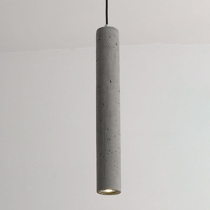 Stornfield | StoneCast Industrial Concrete Cylindrical Sconce | 1-Light | Smooth or Rough Surface