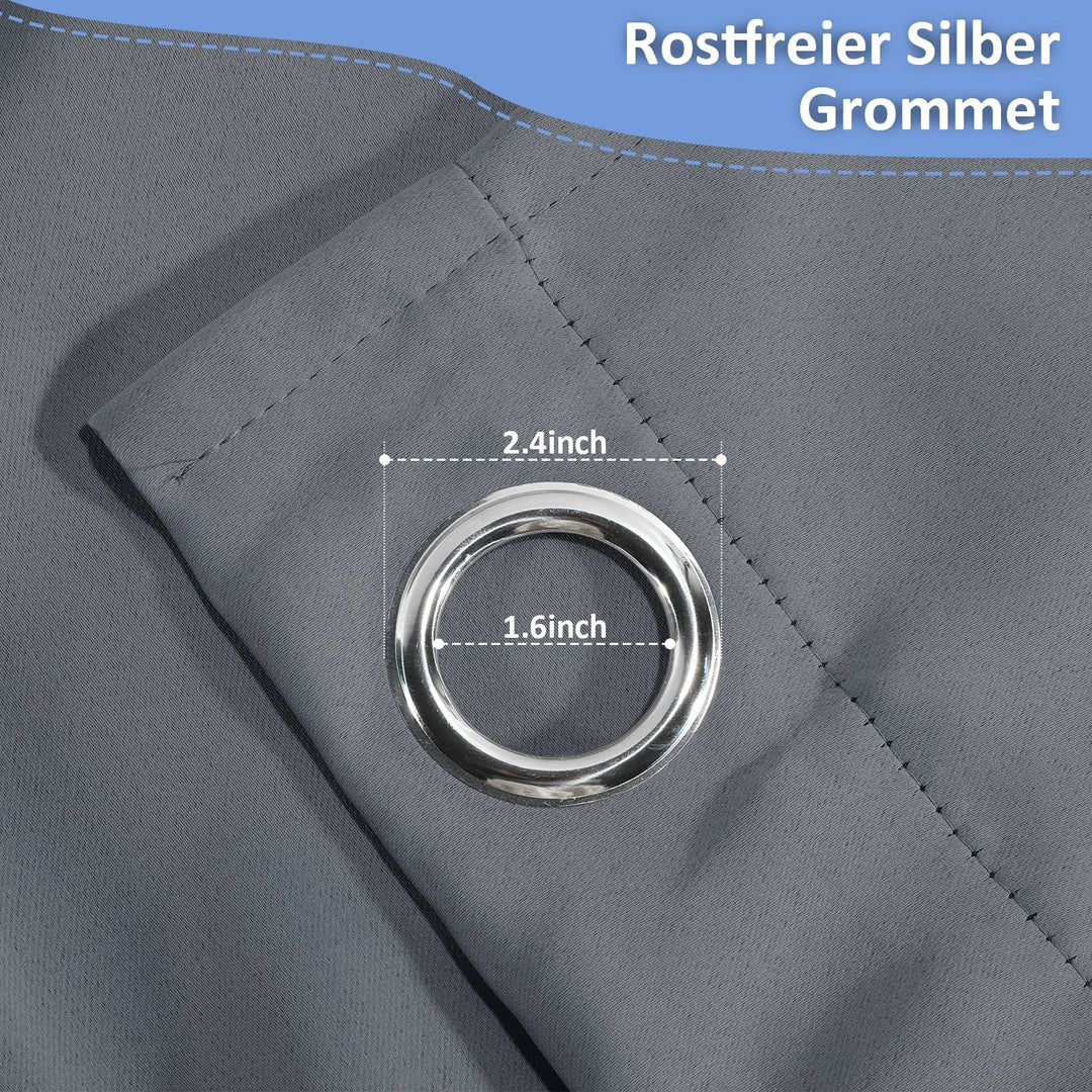 Outdoor Curtain Waterproof with Eyelets | Stornfield