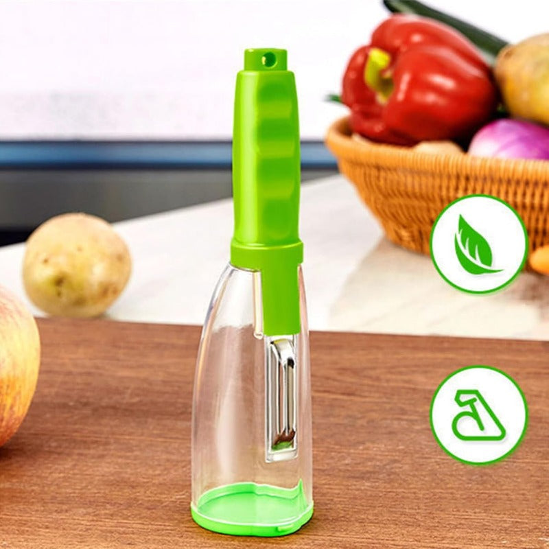 Vegetable Peeler with Container Stornfield