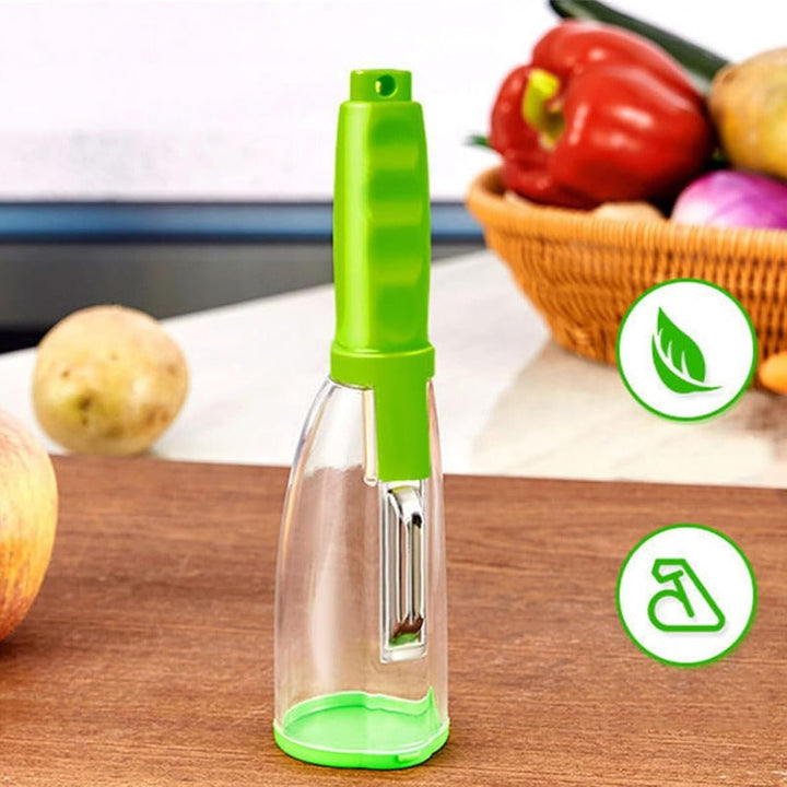 Vegetable Peeler with Container Stornfield